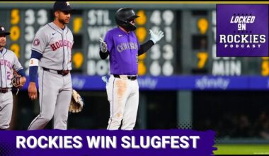 The Colorado Rockies OUTSLUG the Houston Astros