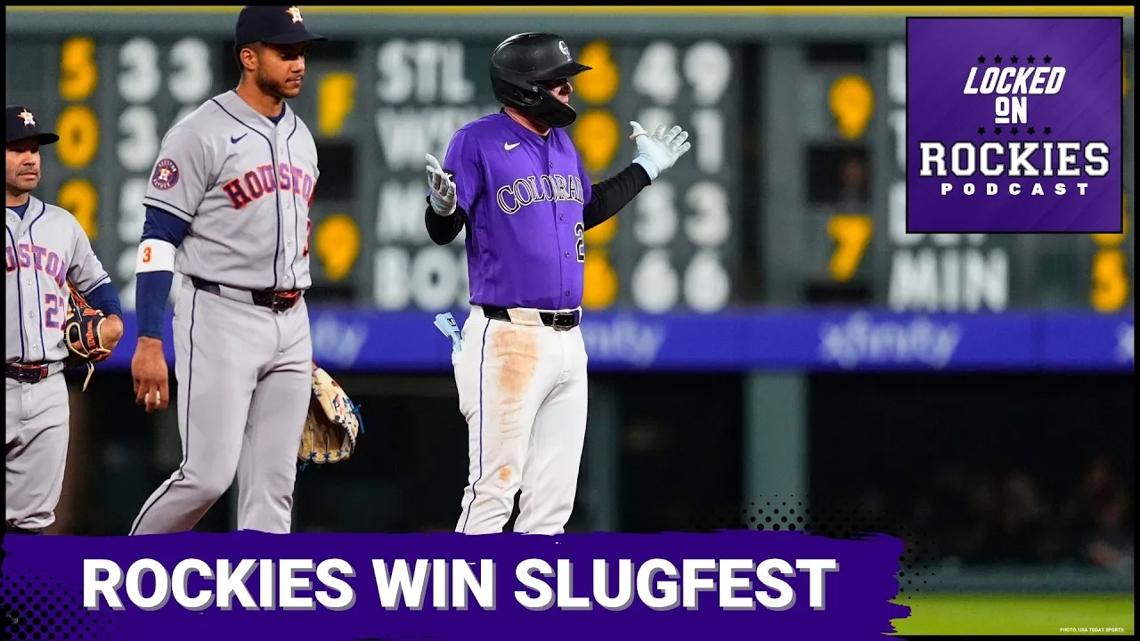 The Colorado Rockies OUTSLUG the Houston Astros