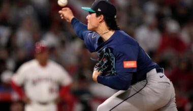Mariners beat Angels 3-1 when Young breaks scoreless tie in 10th after Woo's strong start