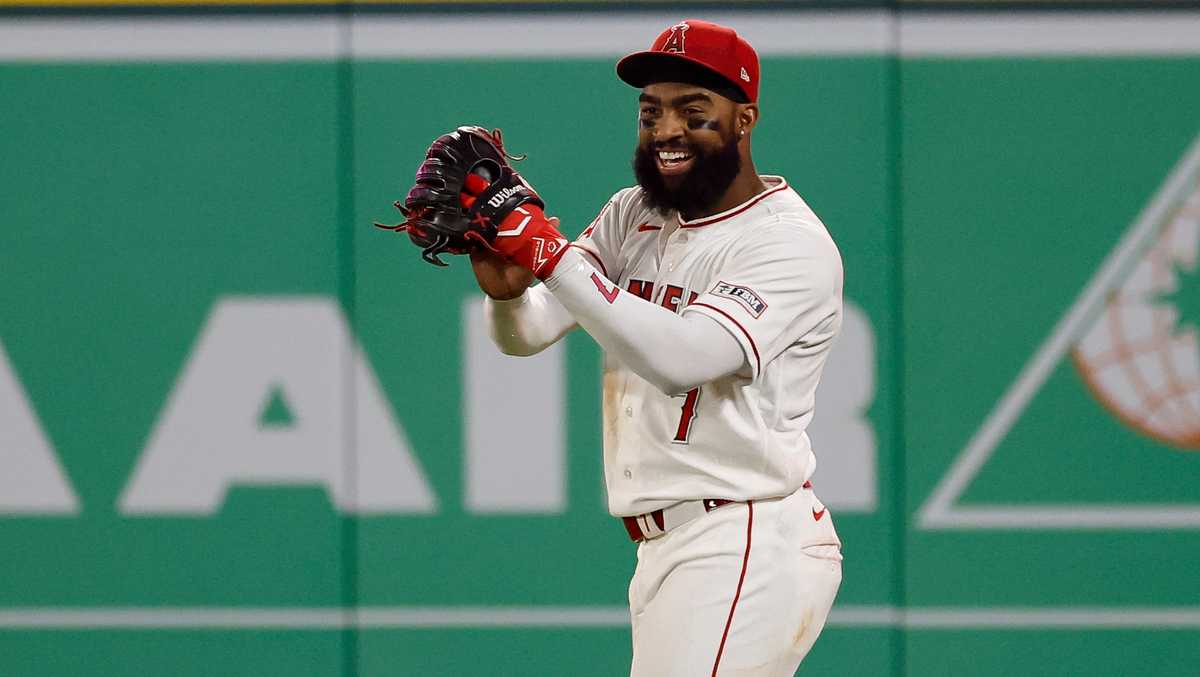 Louisville native Jo Adell has historic night in the outfield