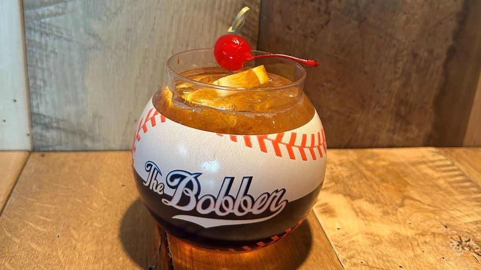 The Bobber Cocktail will be available at{ }the First and Third Base Ward Barrel Bars, the Drink Wisconsinbly Bar on Field Level, The Alley Bar and 3rd St. Market Hall Annex Bar on Loge Level, the Skyy Bar on Club Level, and the Terrace Bar on Terrace Level at American Family Field. (Photo courtesy Milwaukee Brewers)