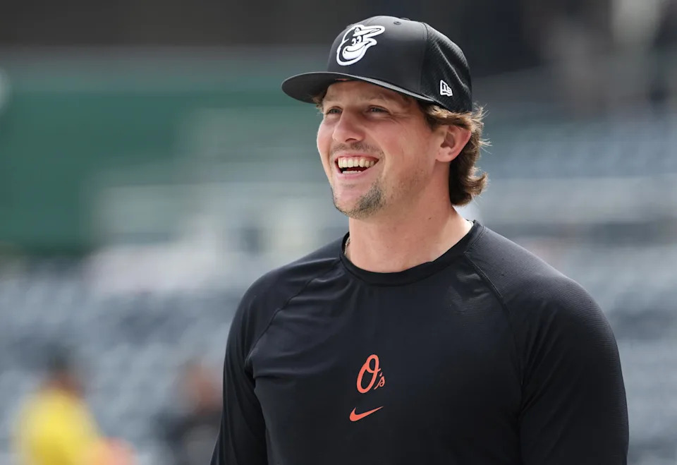 Baltimore Orioles catcher Adley Rutschman (35). © Charles LeClaire-Imagn Images