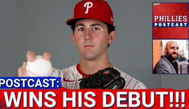 PHILLIES POSTCAST: Andrew Painter WINS his LONG-AWAITED MLB Debut vs the Washington Nationals!