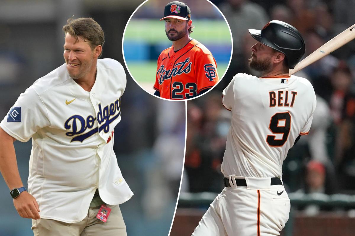 Giants’ Brandon Belt earns comparison to Dodgers great Clayton Kershaw