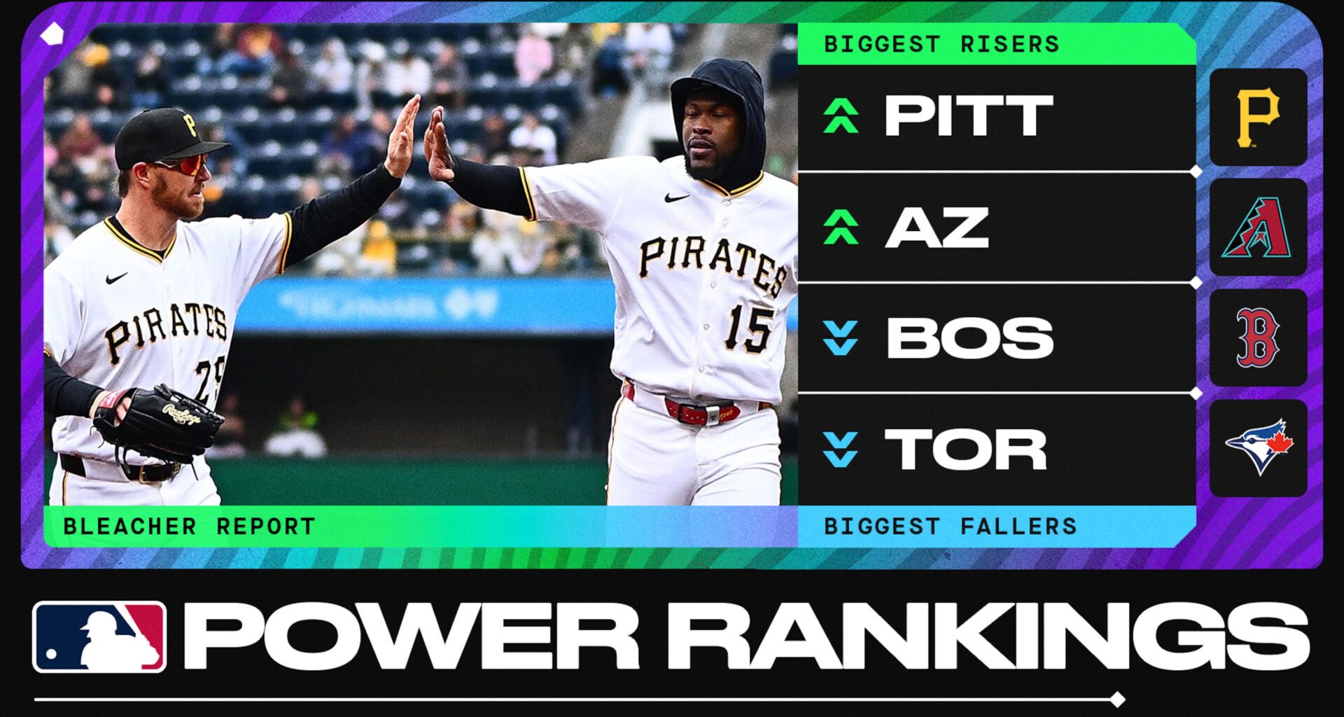 MLB Power Rankings as Pirates Surge, Red Sox, Rangers Reel Through 3 Series