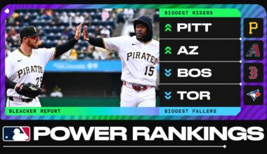 MLB Power Rankings as Pirates Surge, Red Sox, Rangers Reel Through 3 Series