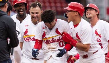 Masyn Winn's bloop single lifts Cardinals to 2-1 victory over slumping Mets in 11 innings :: WRAL.com