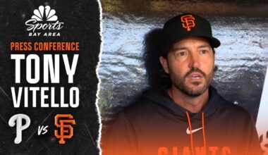 Tony Vitello hopes Giants build on positives from early 2026 MLB season slump