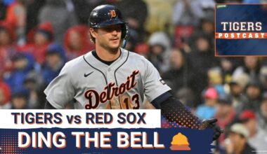 TIGERS POSTCAST: Dillon Dingler POWERS Detroit Tigers PAST Boston Red Sox, Framber Goes 6 Strong