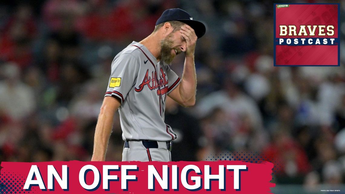 BRAVES POSTCAST: Rare off night for Chris Sale as Angels beat Atlanta Braves in opener LIVE REACTION