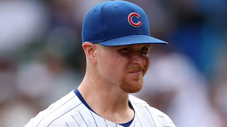 Chicago Cubs ace Cade Horton walks off the mound amid uncertainty over his arm injury.