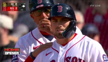 Red Sox’s Caleb Durbin gets booed, snaps season-opening hitless streak in Boston home opener - Boston News, Weather, Sports