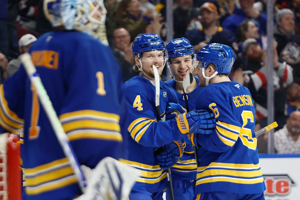 Sabres clinch Stanley Cup playoff spot, end second-longest postseason drought across NHL, NFL, NBA, MLB