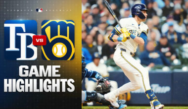 Brewers erupt for a six-run 8th in win over Rays