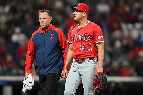 Robert Stephenson of the Los Angeles Angels