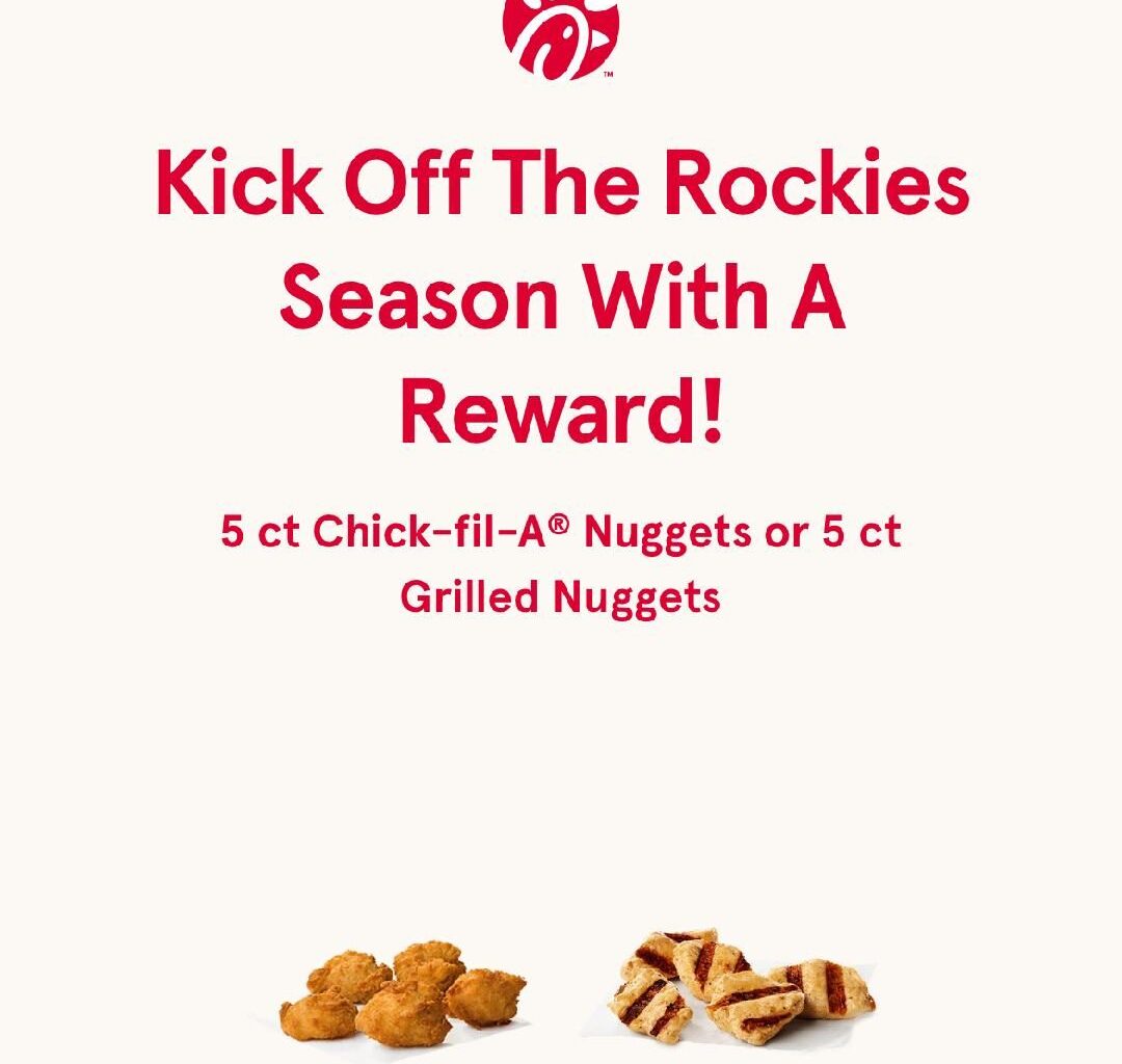 Chick-fil-A Kicks Off Colorado Rockies Season with Totally Free Nuggets for Fans