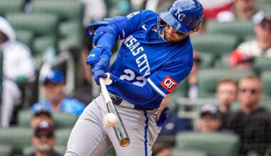 Royals' Carter Jensen removed from lineup after oversleeping