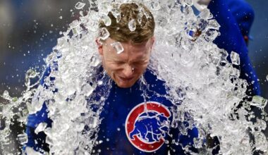 Pete Crow-Armstrong shows encouraging offense