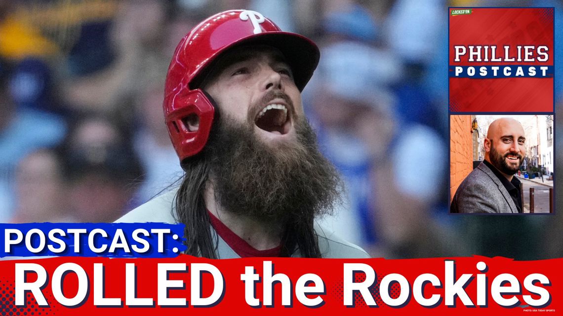 PHILLIES POSTCAST: Philadelphia Phillies ROLL the Colorado Rockies, 10-1 - Marsh 3R HR, Nola DEALS!