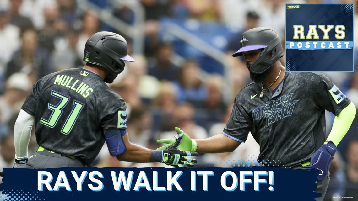 RAYS POSTCAST: Tampa Bay Rays WALK OFF the New York Yankees for a big time win