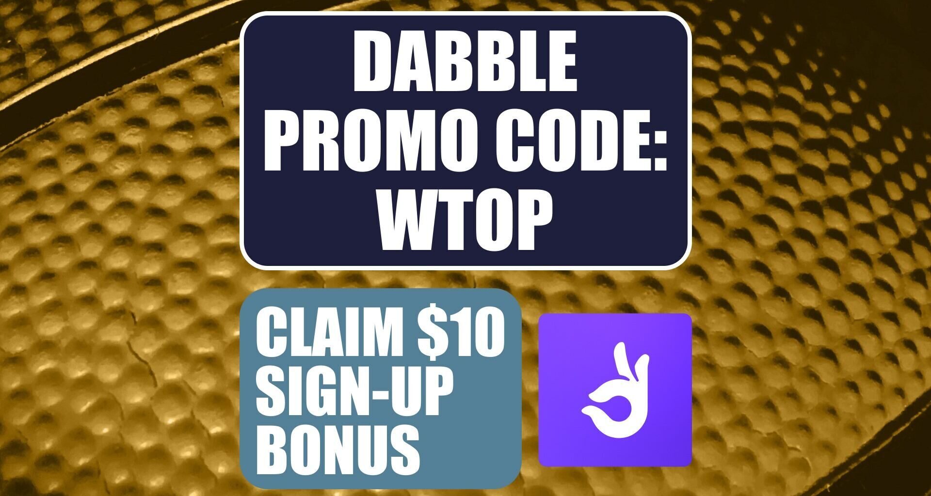 Dabble Promo Code WTOP: Get $10 Bonus for NBA Playoffs + MLB Picks (April 25)
