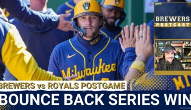 BREWERS POSTCAST: Brewers Bounce Back to WIN Series vs Royals | Contreras CLUTCH in 8-5 Win