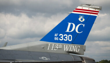 Friday is the Nats Home Opener – HEADS UP – There will be a flyover with FOUR F-16C Fighting Falcons.