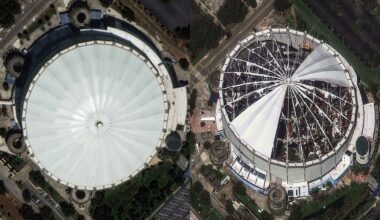Tampa Bay Rays celebrate return to renovated Tropicana Field