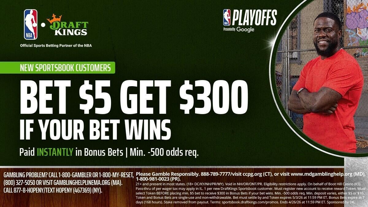 DraftKings promo code: Claim $300 bonus bets for golf, Guardians-Braves, Avalanche-Golden Knights on Saturday