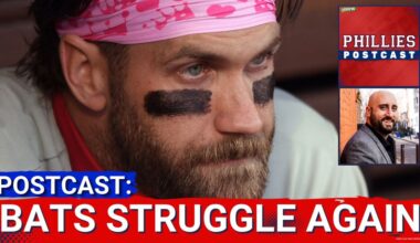 PHILLIES POSTCAST: Philadelphia Phillies FAIL TO COMPLETE the SWEEP, fall to Colorado Rockies 4-1