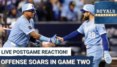 Royals POSTCAST: Kansas City Royals SPLIT Doubleheader With Milwaukee Brewers at Kauffman Stadium