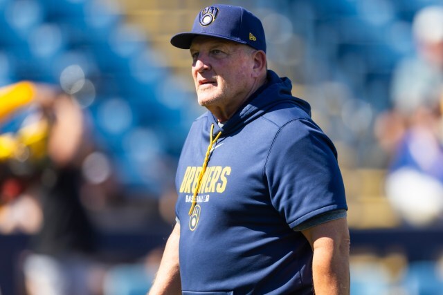 Brewers manager Pat Murphy