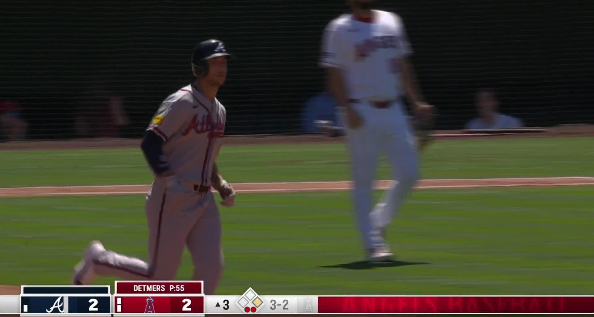 Matt Olson homers and Braves upend Angels 8-2