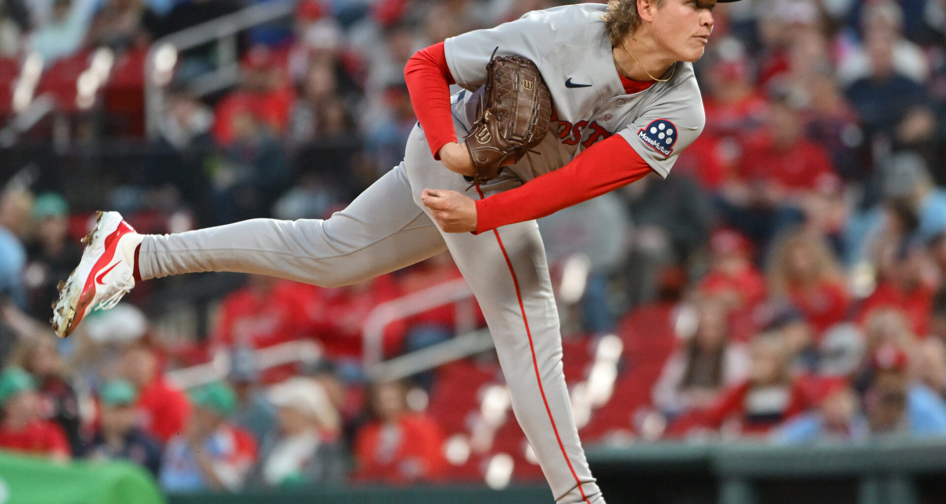 Red Sox offense stalls in 3-2 loss to Cardinals as Dustin May silences Boston