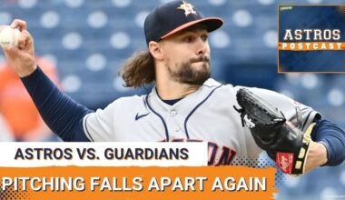 ASTROS POSTCAST: It's Another Late Collapse For The Houston Astros Pitching In Loss To Guardians