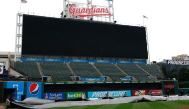 Cleveland Guardians postpone Saturday game against Chicago Cubs due to weather, plan traditional doubleheader for Sunday