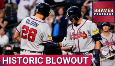BRAVES POSTCAST: Atlanta Braves BLOW OUT Arizona Diamondbacks behind four homers LIVE REACTION