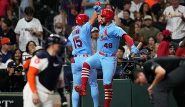 Cardinals win 4th game in a row against Astros after 7-5 victory