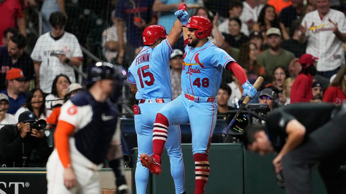 Cardinals win 4th game in a row against Astros after 7-5 victory