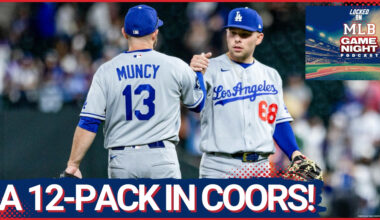 MLB GAME NIGHT: Dalton Rushing CAN'T STOP Hitting Home Runs as Los Angeles Dodgers Score 12!