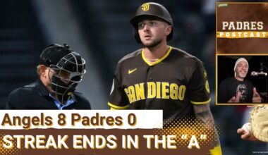 PADRES POSTCAST: San Diego Padres CRUSHED by LA Angels 8-0, Matt Waldron Ripped in '26 Debut, Jose Soriano + Bullpen Dominates, 8-Game Win Streak OVER