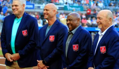 Braves legends Tim Hudson and Terry Pendleton reflect on Brian Snitker’s impact on their careers and lives