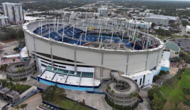 Rays return to Tropicana Field against Cubs in first game since Hurricane Milton ripped off roof