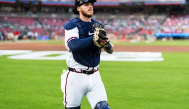 Jonah Heim back behind the plate for Game 2 of Braves’ series in Arizona