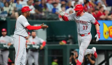 Stephenson hits go-ahead homer in ninth inning as Reds beat Rangers