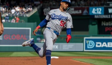 Dodgers news: Mookie Betts injures back, sent for MRI exam