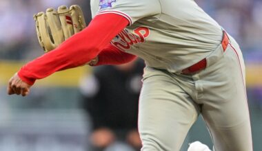 The Philadelphia Phillies defeat the Colorado Rockies by a score of 2-1