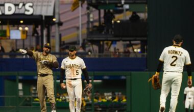 Pirates' 5-game win streak snapped by Padres