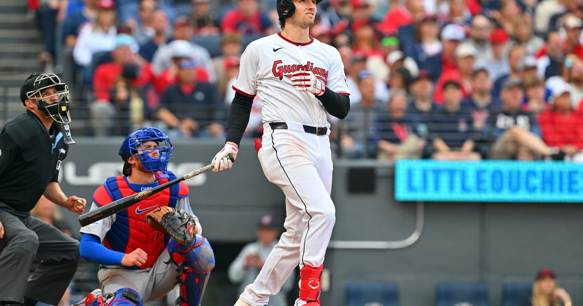 Home runs by DeLauter and Arias in 7th inning propel Guardians to 4-1 victory over Cubs