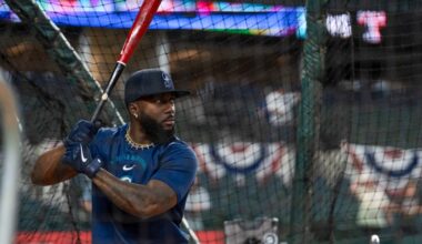 On the Mariners drop in bat speed